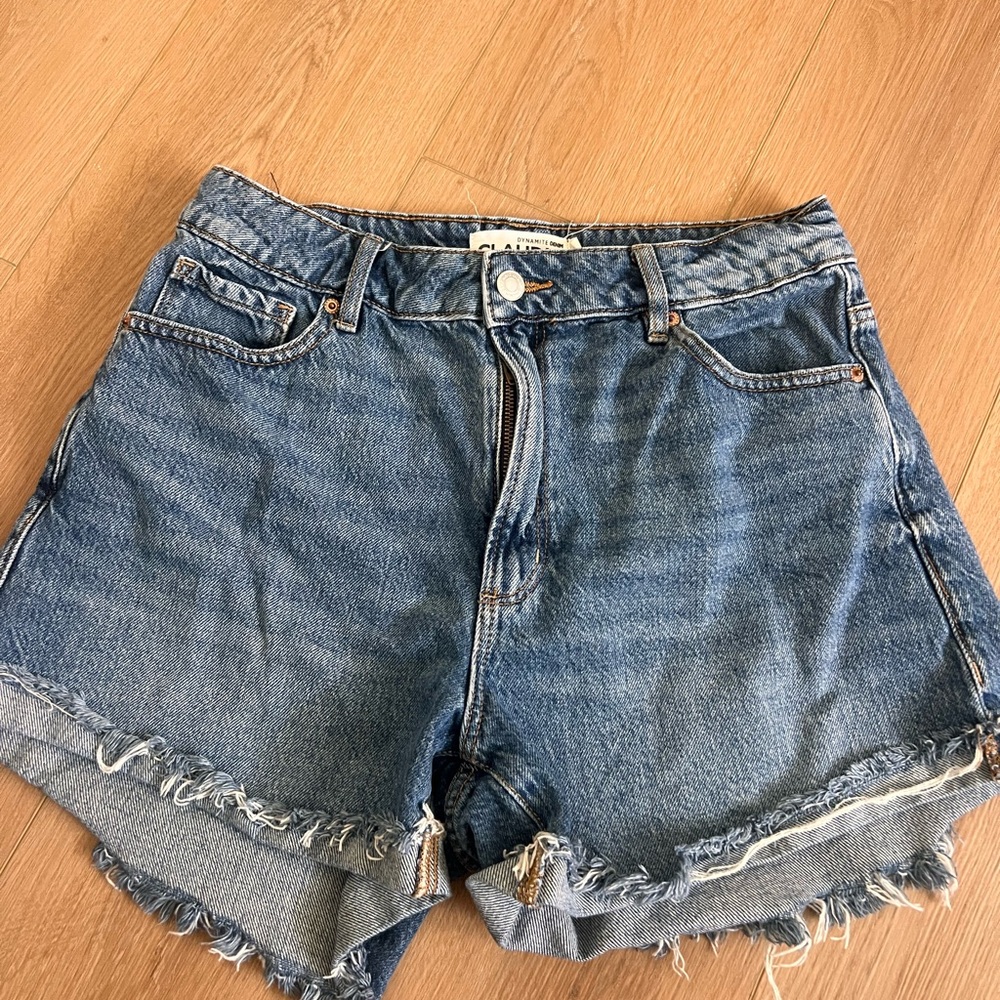 Dynamite Claudia  Blue Jean Shorts